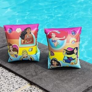 *5/$20* NEW Disney Princess Licensed Swim Arm Bands Ariel Belle Cinderella